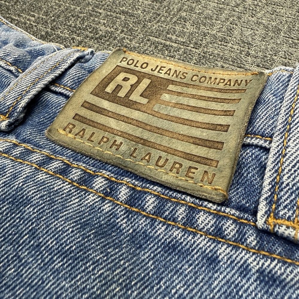 Vintage Polo Jeans Co Ralph Lauren Classic Fit‎ Jeans Men's 40x32 Light Wash